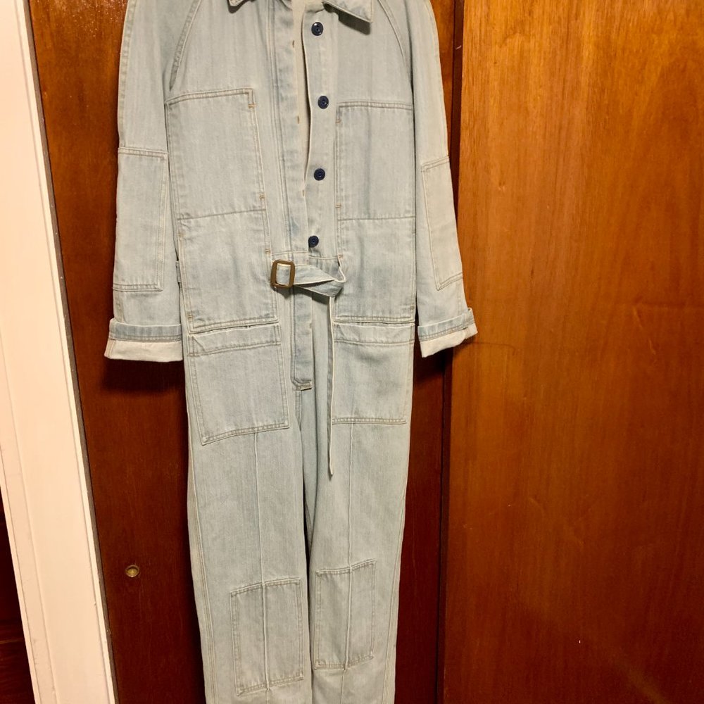 Acne press sample denim jumpsuit